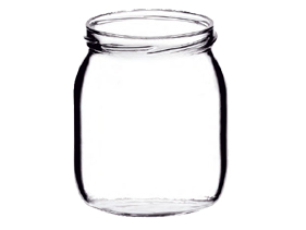Słoik TWIST 540ml kpl. 6szt